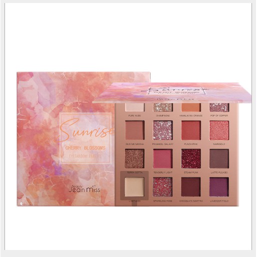 Bảng Phấn Mắt Nhũ 16 Màu Jeanmiss Hàng Nội Địa Trung | BigBuy360 - bigbuy360.vn