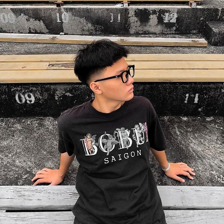 [LOCAL BRAND] Áo thun Bobui Sài Gòn tay lỡ form rộng vải Cotton - Thời trang nam nữ Unisex Streetwear