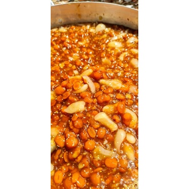 Me hạt dẻo rim dừa nước 550g, tặng kèm đậu phộng rang