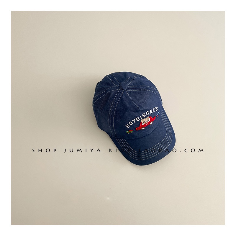 Mũ Lưỡi Trai Họa Tiết Thêu Phong Cách Mùa Hè Cá Tính Cho Bé Từ 1-3 Tuổi