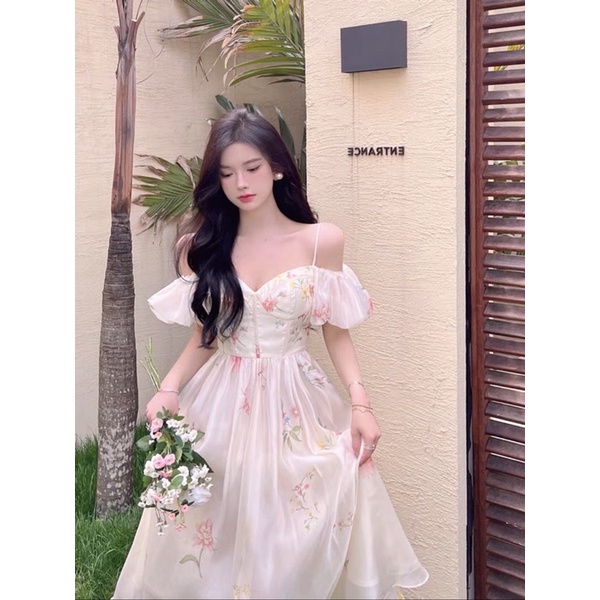 Váy công chúa big size che bụng mỡ siêu ngọt ngào