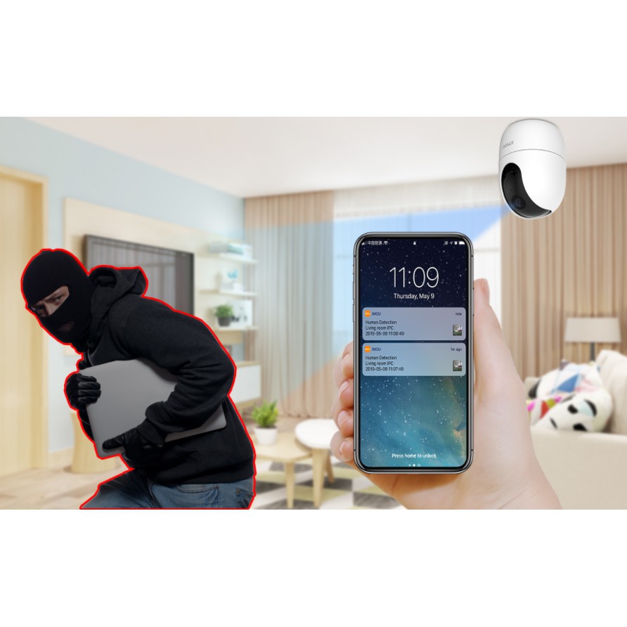 Camera Thông Minh IP Wifi (Dahua) Imou Ranger 2 IPC-A42P 4.0MP| A22EP 2.0MP - Trong Nhà - Xoay 360 Độ - Bảo Hành 2 Năm.