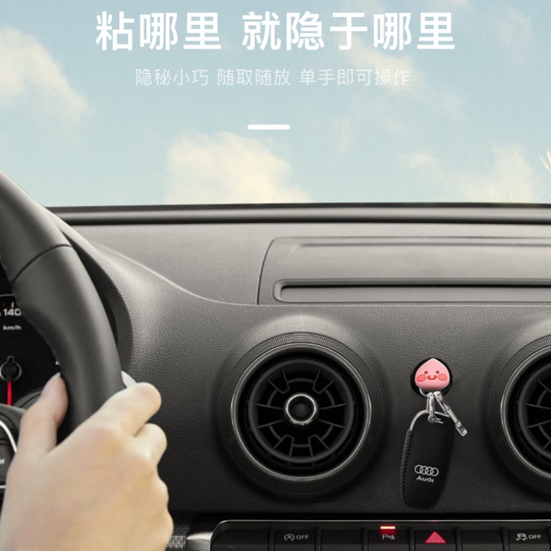 Móc Treo Đồ Dùng Gắn Phía Trước Xe Hơi In Hoạt Hình Kakao Friends Dễ Thương Tiện Dụng