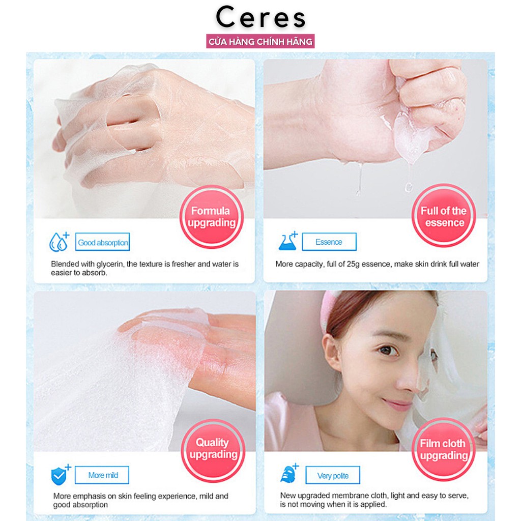 Mặt Nạ 💎𝑭𝒓𝒆𝒆𝒔𝒉𝒊𝒑💎 Mask Đá Băng - Mặt Nạ Giấy Dưỡng Da Nội Địa Trung Images | BigBuy360 - bigbuy360.vn