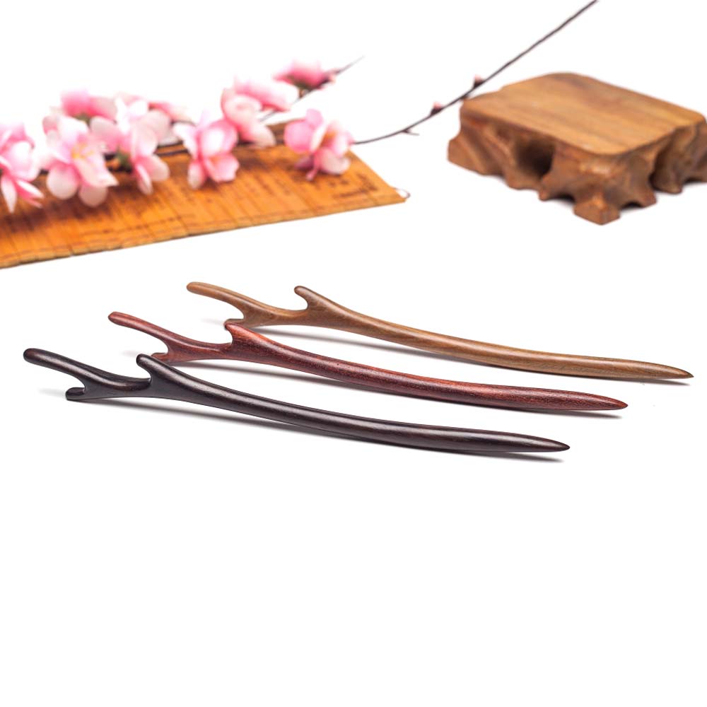 Trâm cài tóc gỗ phong cách cổ điển thanh lịch thời trang dành cho nữ