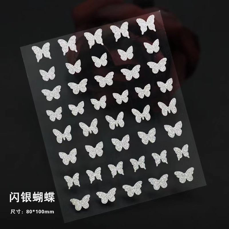 Stick flash phát sáng hình sao , tim, buom hình dán nail sticker hot