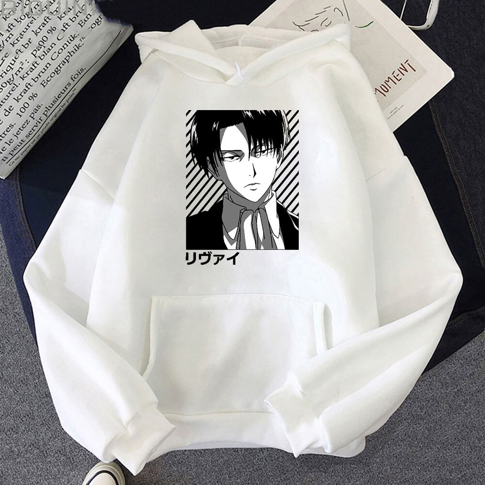 🔥HOT HOT🔥 BST ÁO Hoodie Dáng Rộng In Hình Anime Attack On Titan Thời Trang Cho Nam | BigBuy360 - bigbuy360.vn