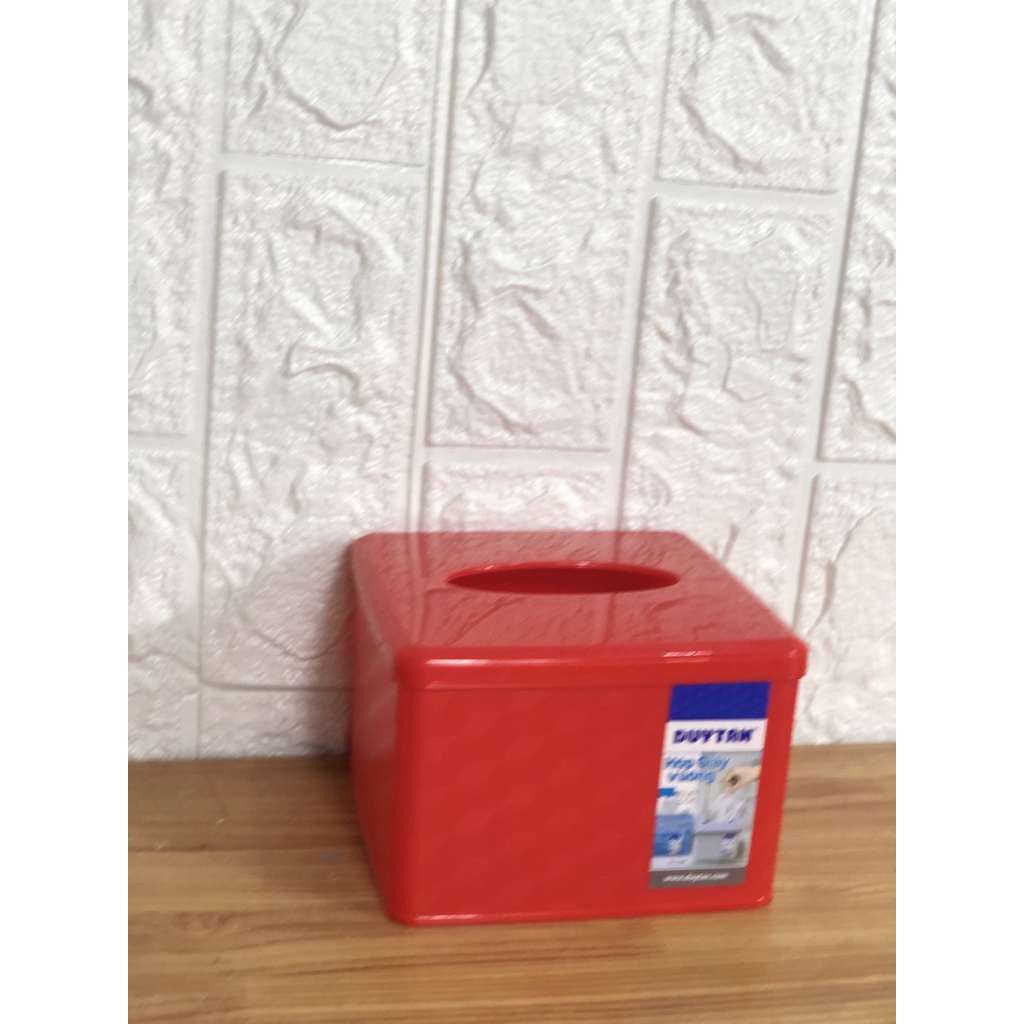 Hộp Đựng Giấy DUY TÂN (13,4 x 13,4 x 9,1 cm) Hộp Dựng Giấy Ăn, Lau Tay | BigBuy360 - bigbuy360.vn
