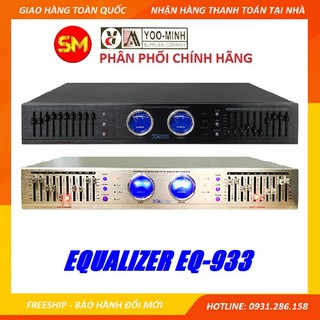 Mua  Mã ELHACE giảm 4% đơn 300K  Đầu lọc tiếng Equalizer YooMinh EQ-933 ( Vàng / Đen )