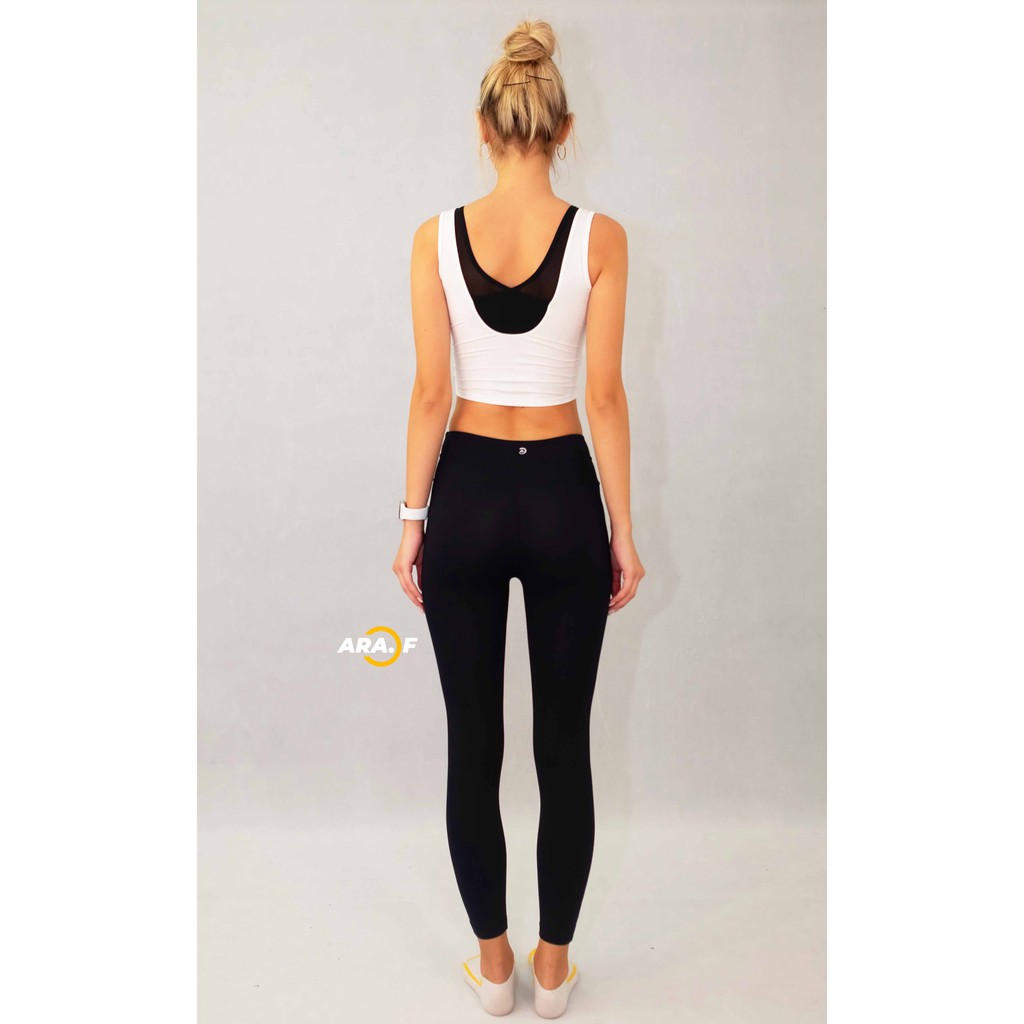 Áo Crop Phối Lưới Sau Lưng - Mã 4PL- ARAF