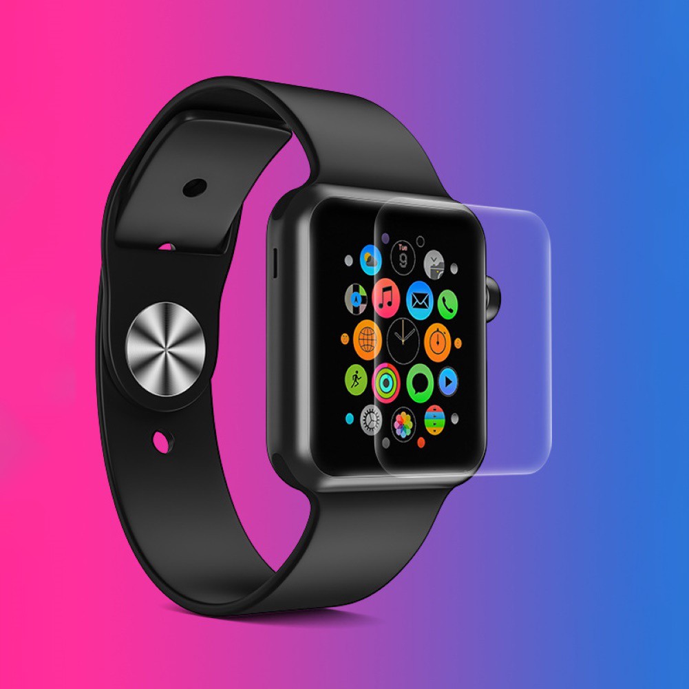 Kính Cường Lực 9d Bảo Vệ Màn Hình Đồng Hồ Thông Minh iwatch 1 / 2 / 3 / 4