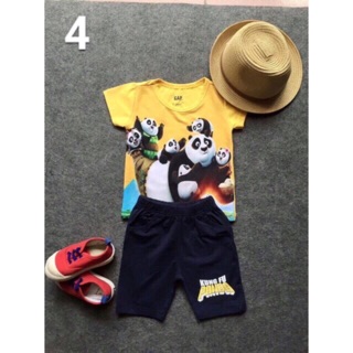 Bộ bé trai Kungfu Panda