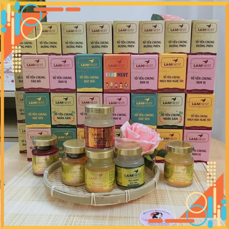CAO CẤP Combo 1 Hộp (6 Hũ)Yến Sào Lamnest Loại Hũ Sứ Cao Cấp | BigBuy360 - bigbuy360.vn