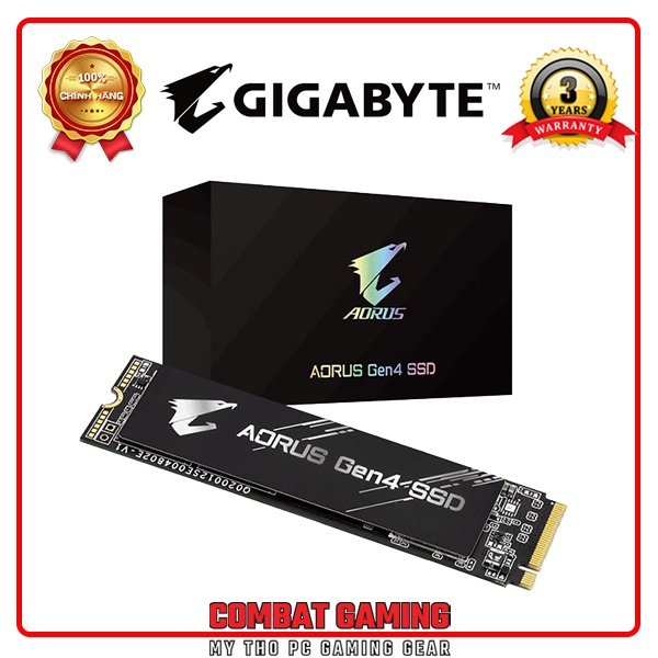 Ổ Cứng SSD GIGABYTE AORUS M.2 500GB/1TB NVMe PCIe Gen4