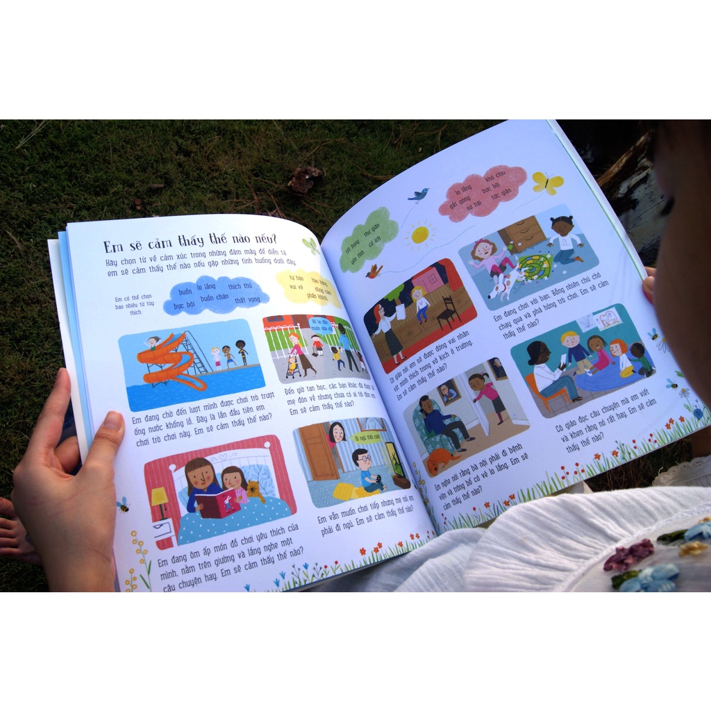 Sách thiếu nhi - Tất Tần Tật Về Bạn Bè , Về Cảm Xúc - All About Friends/ All About Feelings - Trọn bộ 2 cuốn