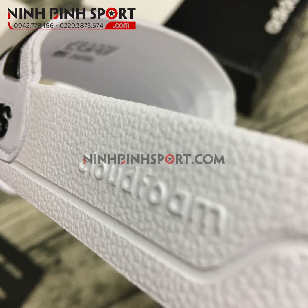 Dép Adidas Chinelo Cloudfoam Adilette White AQ1702