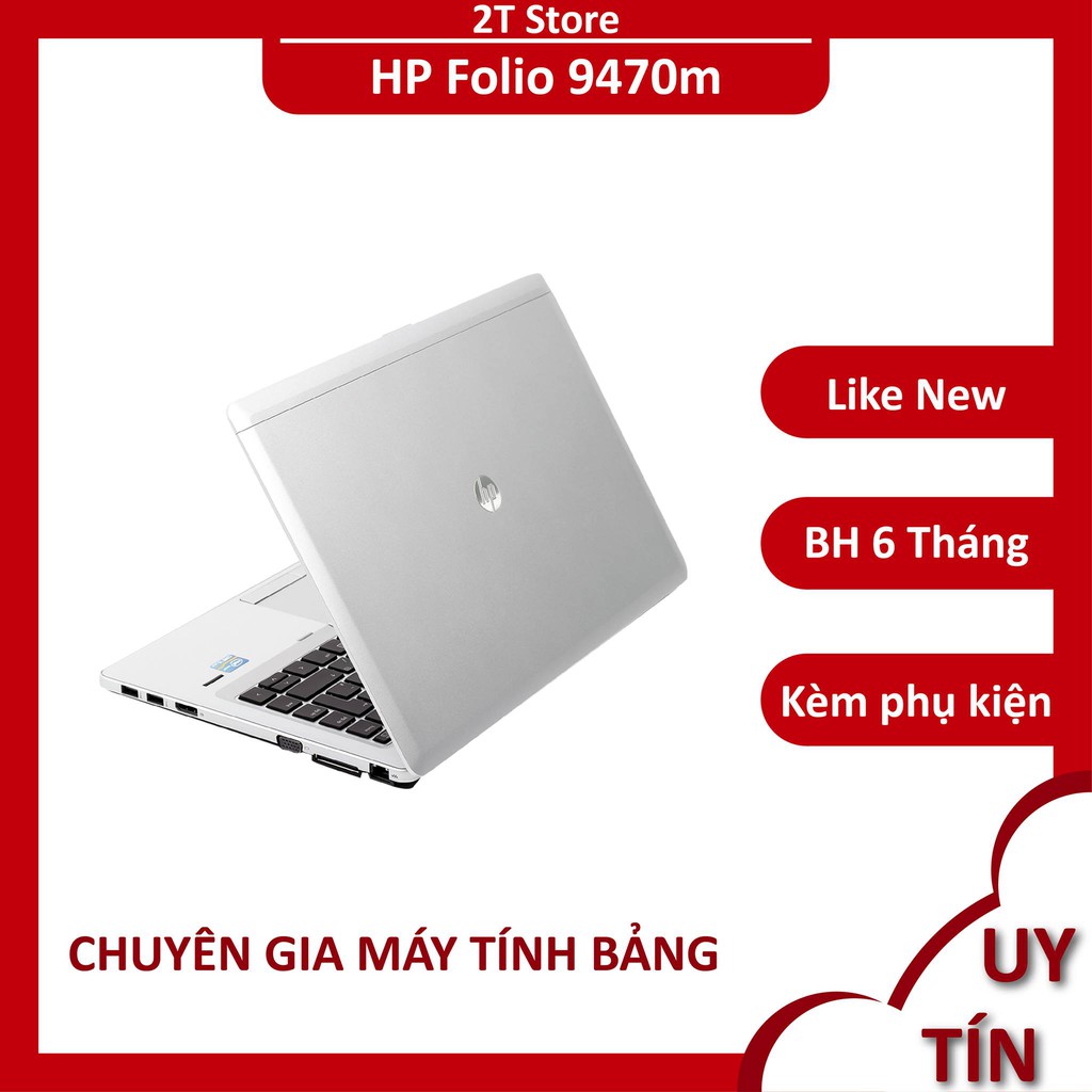 Laptop HP Folio 9470m chạy SSD siêu mượt thiết kế sang trọng, mỏng nhẹ, đẳng cấp