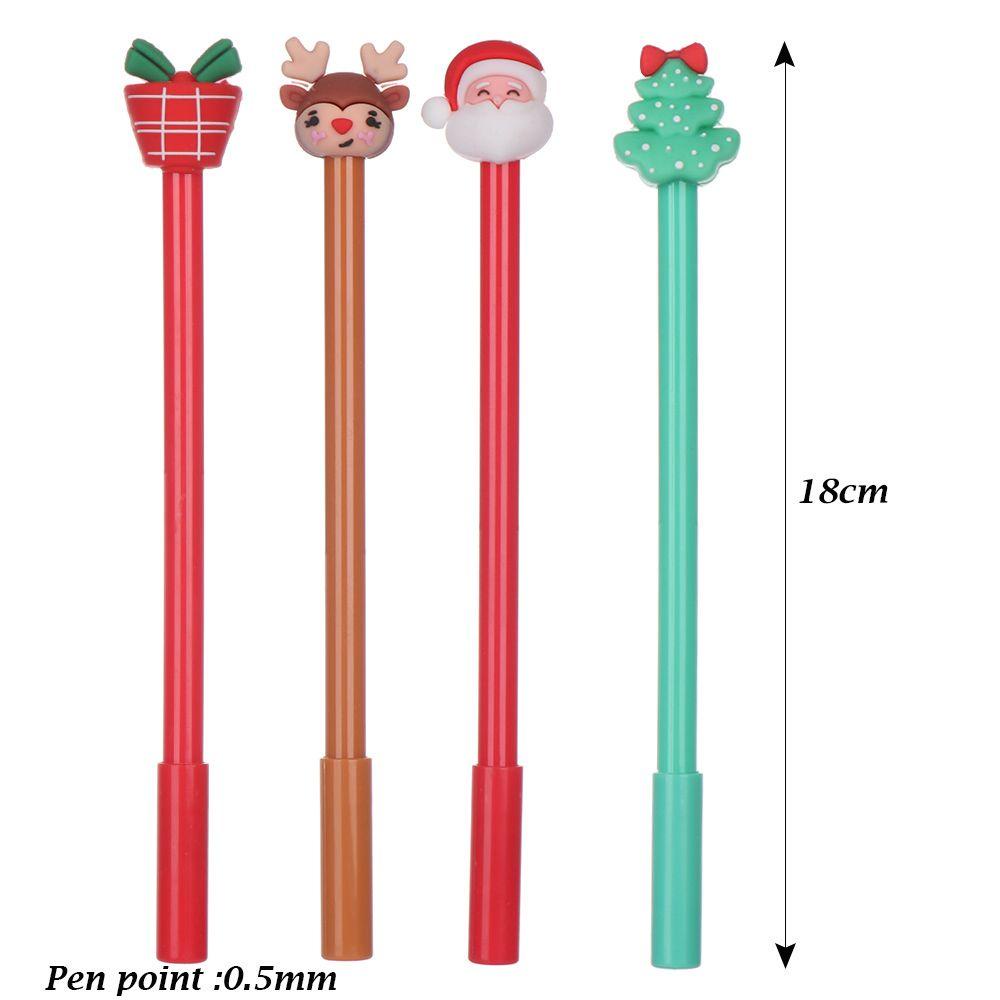 Set 2 / 5 Bút Mực Gel Họa Tiết Giáng Sinh Dễ Thương