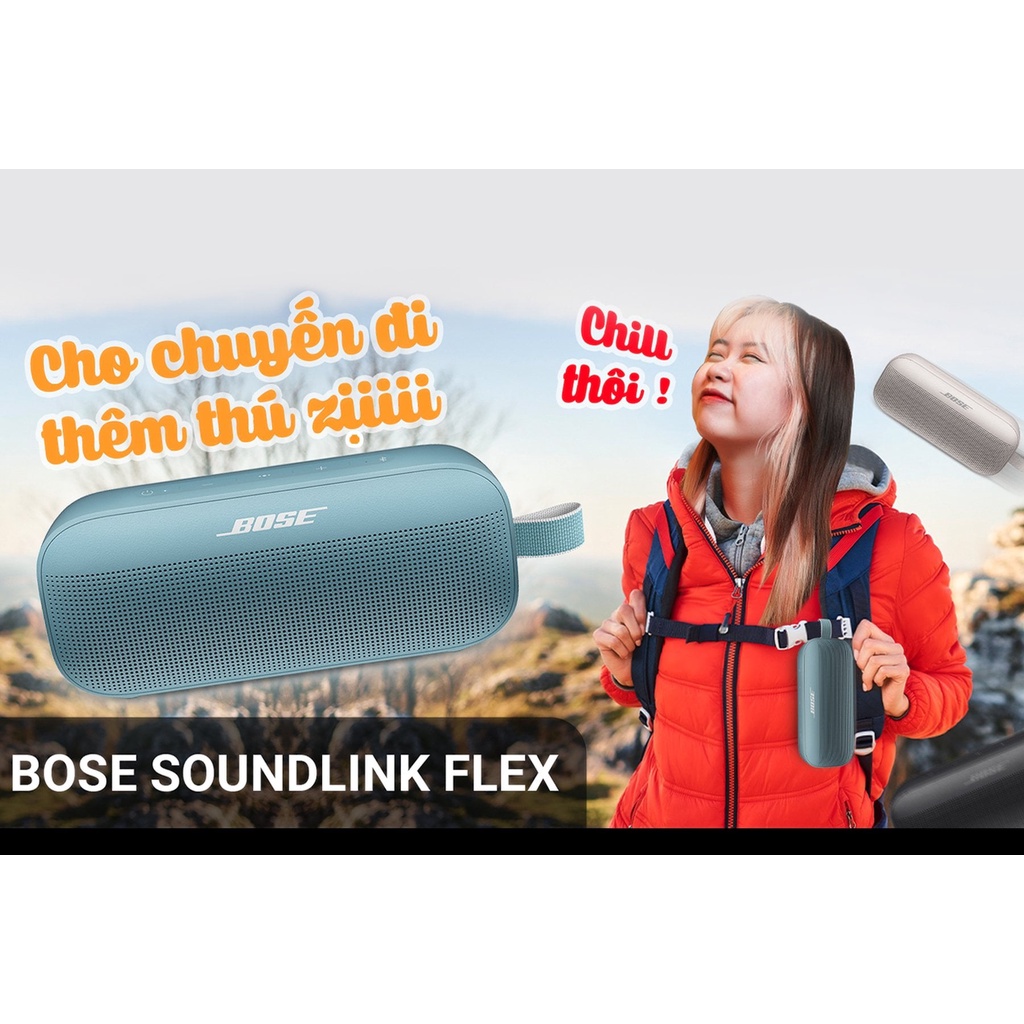Loa Bluetooth Bose SoundLink Flex - Hàng Chính Hãng Bảo hành 12 Tháng