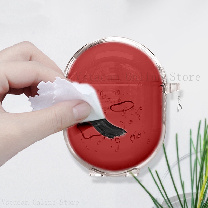 XIAOMI Vỏ Bảo Vệ Hộp Sạc Tai Nghe Poco Buds Pro/ Redmi Buds 3 Pro Bằng Silicon Trong Suốt Chất Lượng Cao