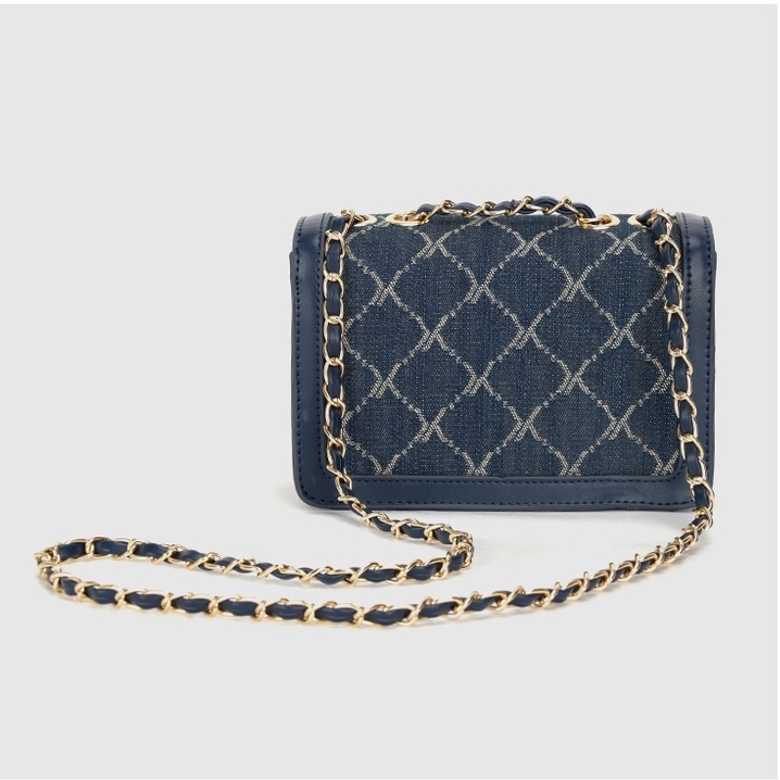 🌸Hàng Order🌸 Túi Xách Nữ CEEKAY Da Thêu Khóa Nắp Bấm Quai Da Phối Xích Sang Chảnh Nữ Tính 🌸Hàng Quảng Châu