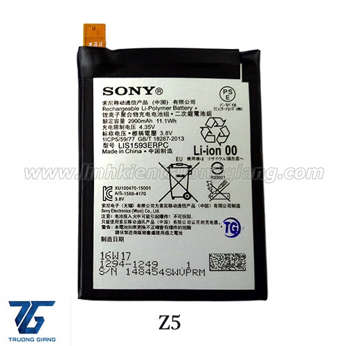 PIN SONY Z5 (LIS1593ERPC / 2900 MAH)