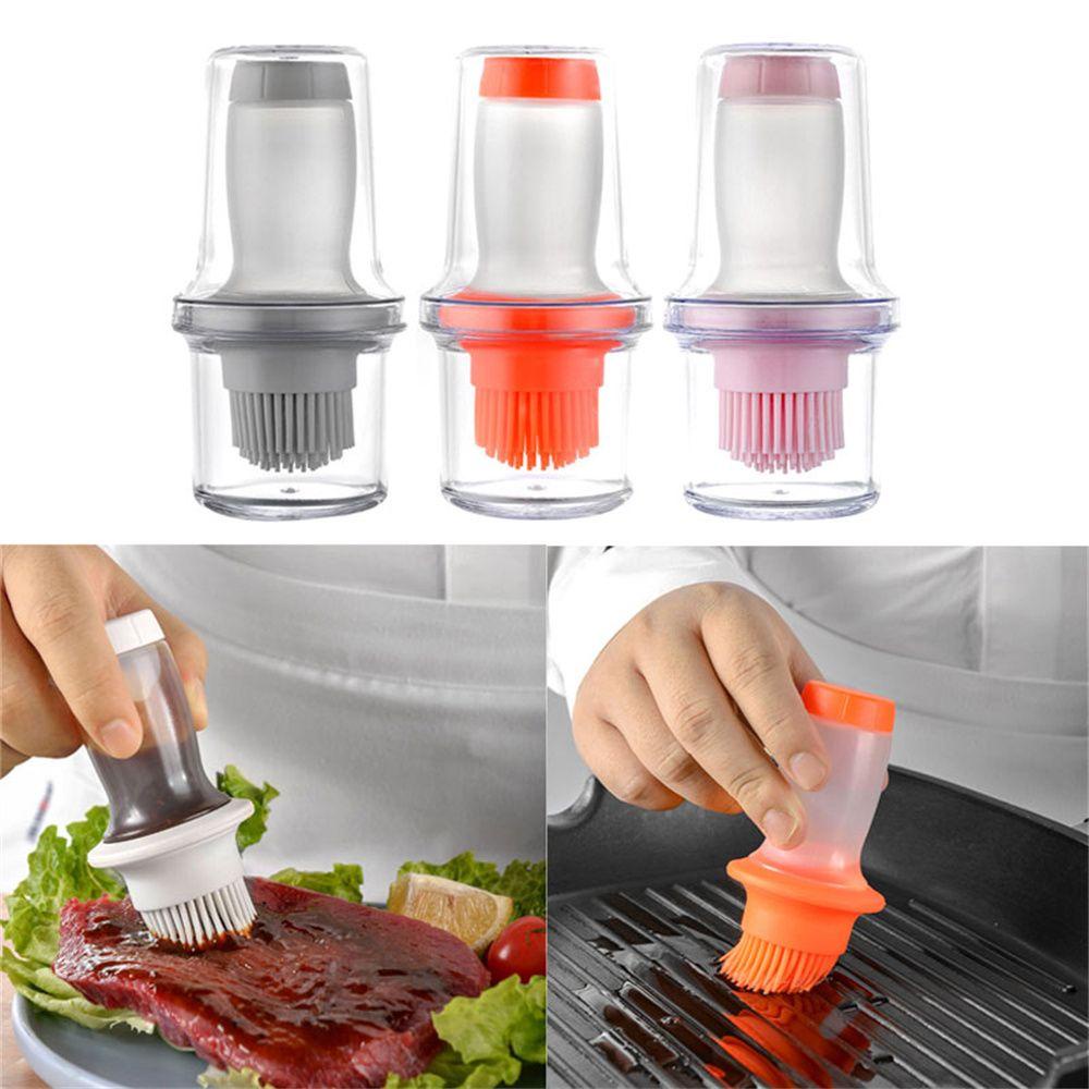 PATH Chai Đựng Dầu Có Đầu Cọ Quét Bằng Silicone Tiện Lợi Dành Cho Làm Bánh