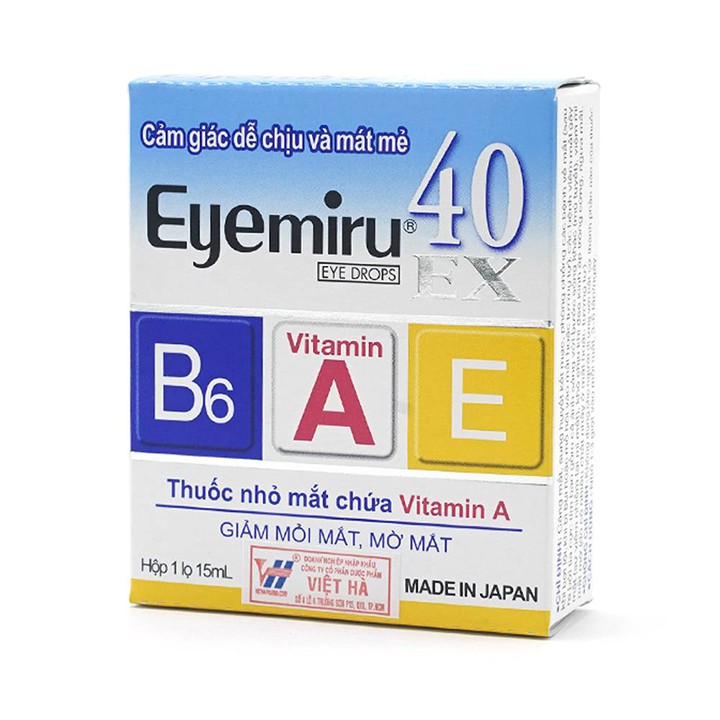 Nước Nhỏ Mắt Eyemiru 40 EX 15ml - Coastlinecare Pharmacy