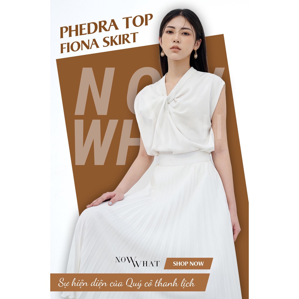 Áo cổ V và chân váy - Phedra Top và Fiona Skirt