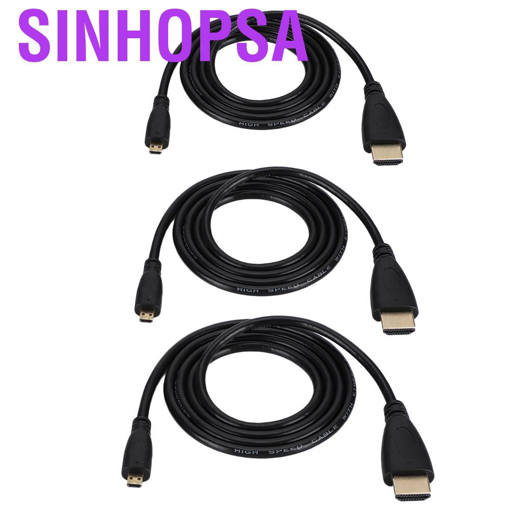 Cáp Chuyển Đổi Sinhopsa Micro Sang Hdmi 1440p / 1080p / 1080i / 720p / 480p Cho Raspberry Pi 4b