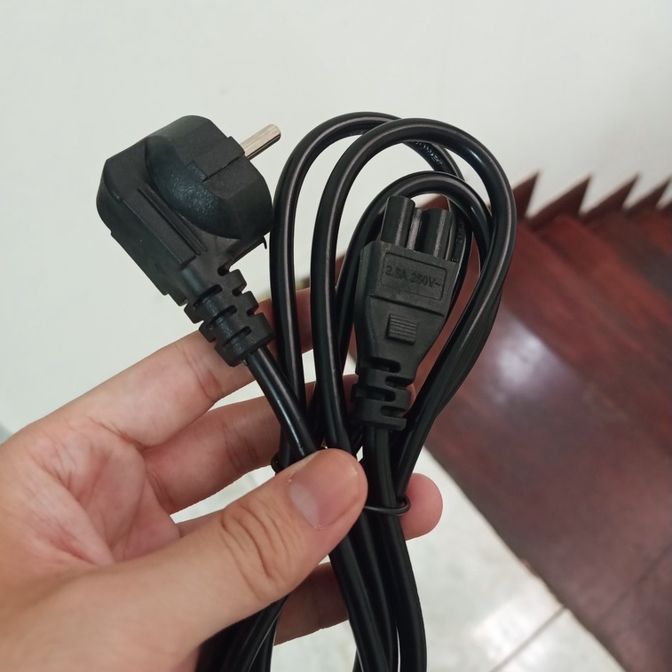 Dây nguồn cho sạc Laptop Asus, Acer, Dell, HP, Lenovo