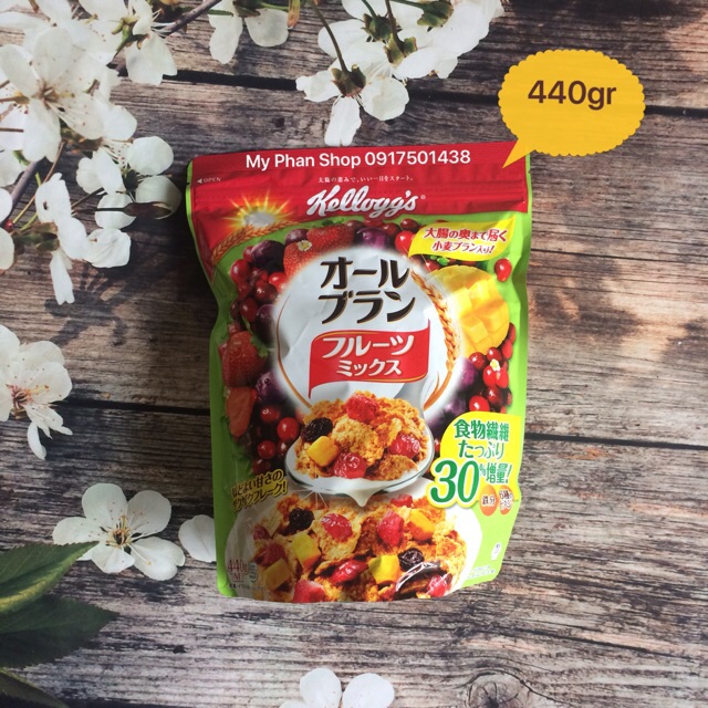 Ngũ cốc trái cây Calbee Nhật