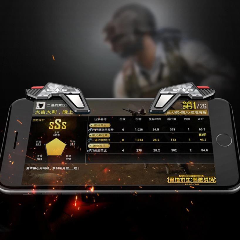 Nút bắn Pubg Freefire North Star  - Nút bấm Pubg Phụ kiện chơi Pubg Mobile