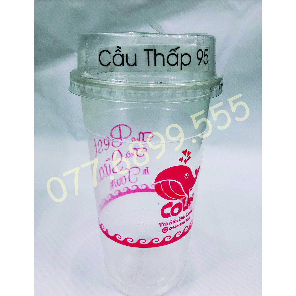 50 Ly đáy bầu 500 680 700ml kèm nắp