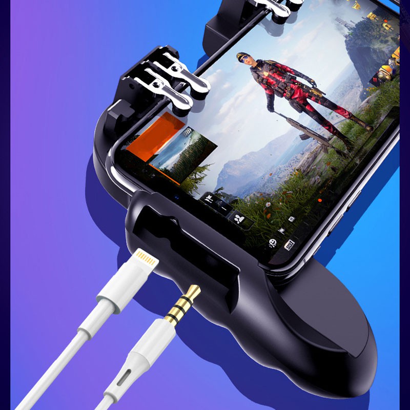 [ Freeship toàn quốc từ 50k]Tay cầm tản nhiệt H9 tối ưu 6 ngón chơi game mobile [Không PIN] | BigBuy360 - bigbuy360.vn