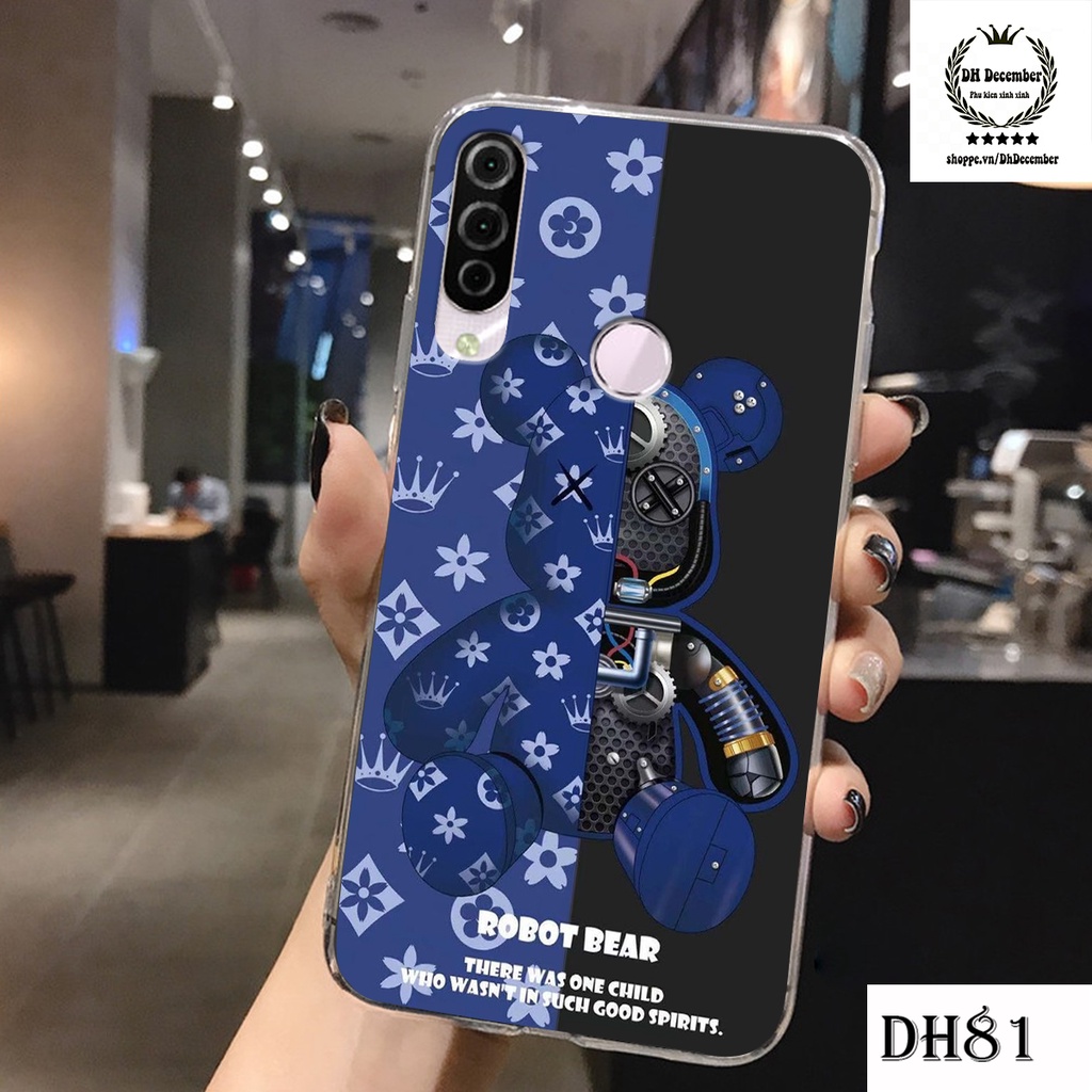 Ốp lưng Vsmart JOY 3 in hình 3D lucky, gấu Beer xinh xắn - KHÔNG NÊN BỎ LỠ