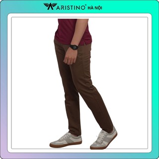 Quần kaki nam ARISTINO  màu nâu còn 36 AKK009S7