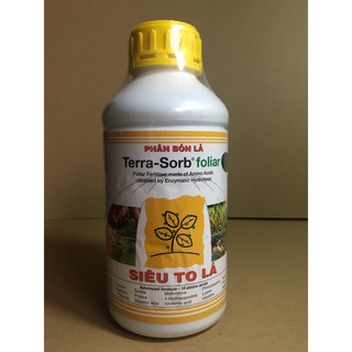 Phân bón lá cao cấp Terra-Sorb Foliar siêu to lá chai 1 lít
