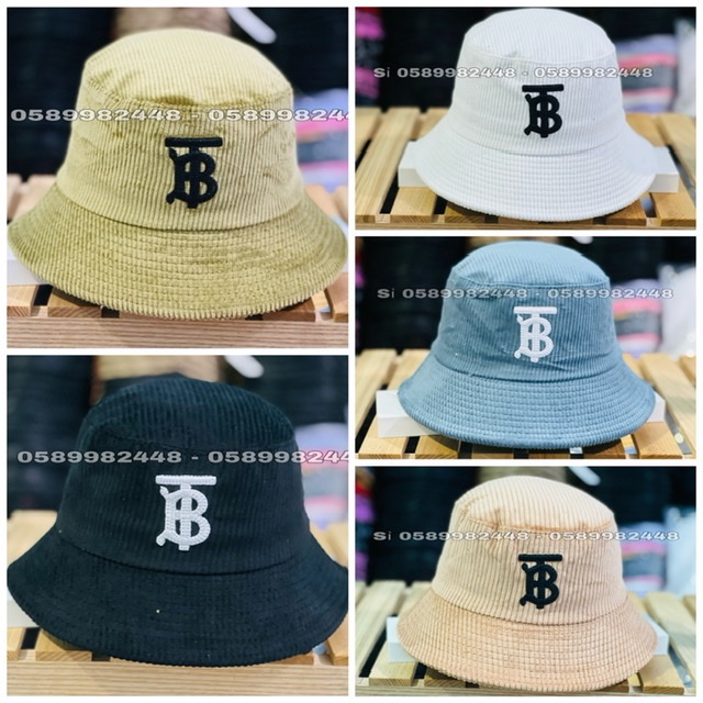 MŨ BUCKET TAI BÈO THÊU TB VẢI NHUNG TĂM MẪU MỚI SIÊU ĐẸP NAM NỮ (Siêu rẻ 1996)