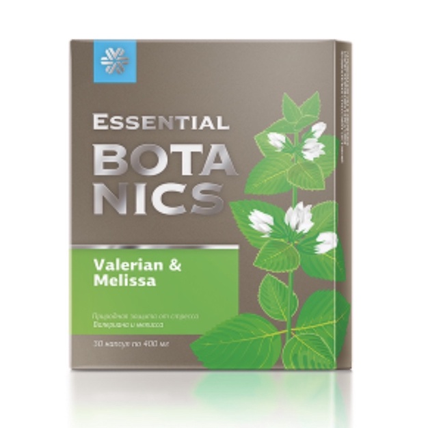 Thực phẩm bảo vệ sức khỏe Essential Botanics Valerian & Melissa