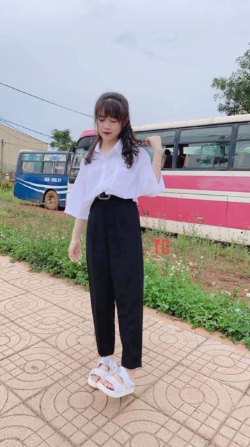 Quần nữ baggy tuyết mưa  dễ mix đồ 892 | BigBuy360 - bigbuy360.vn