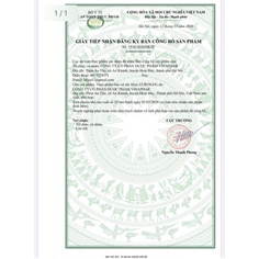 Viên Ho Dầu EUROSAN FORT  -Hộp 100 viên- Giảm Ho, Giảm Đau Rát Họng, Thông Thoáng Mũi Họng Hộp 100 viên