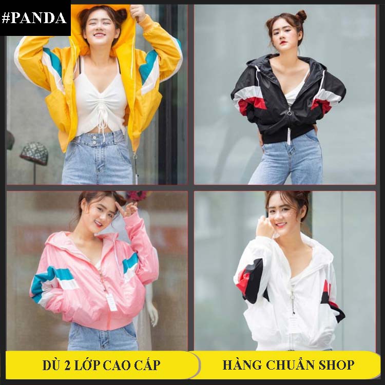 Áo Khoác Dù Vải Ngoại 2 Lớp Phối Màu (kèm ảnh thật) - DTP18 - MUA NGAY