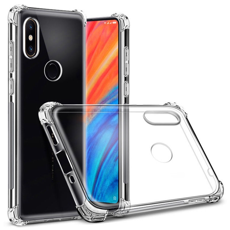 Ốp Nhựa Dẻo Trong Suốt Cho Điện Thoại Xiaomi Mi Mix 2 2S Max 2 3