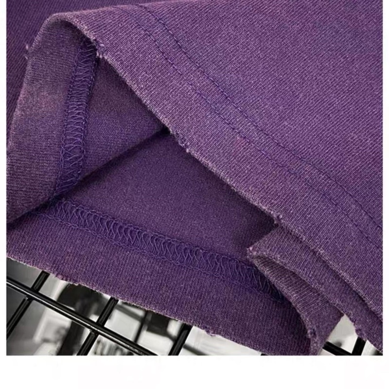 Áo phông denim wash Blackair chính hãng màu tím hot trend form rộng