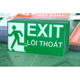 Biển thoát hiểm exit dạ quang