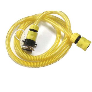 Bộ dây cấp nước máy rửa xe chống xoắn , gồm khớp nối 2 đầu tùy chọn lựa.