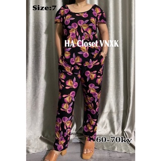 Bộ Thun Gân Hoa 3D Size TO(75-85ky)