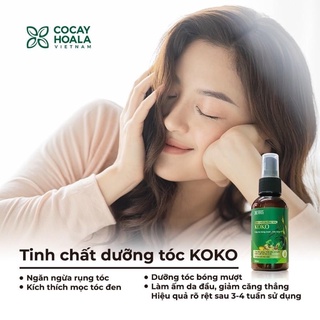 Xịt mọc tóc KoKo - Tinh chất dưỡng tóc, kích mọc tóc tinh dầu bưởi