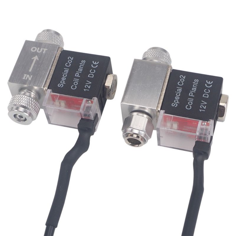 Van điện từ CO2 DC 12V CO2 cho bể cá